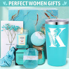 Calligraphy 26 Letters Gift Set For Best Friend Sister Daughter Aunt Mom Teacher Nurse Coworker Bestie Girlfriend Women, Encourage Mercy Get Well Feel Better Cheer Birthday Wedding Christmas Thanksgiving Heartwarming Thank Yo House Of Avana