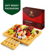 Cheese Board w/knives, 16.5"x11" Royal Craft Wood