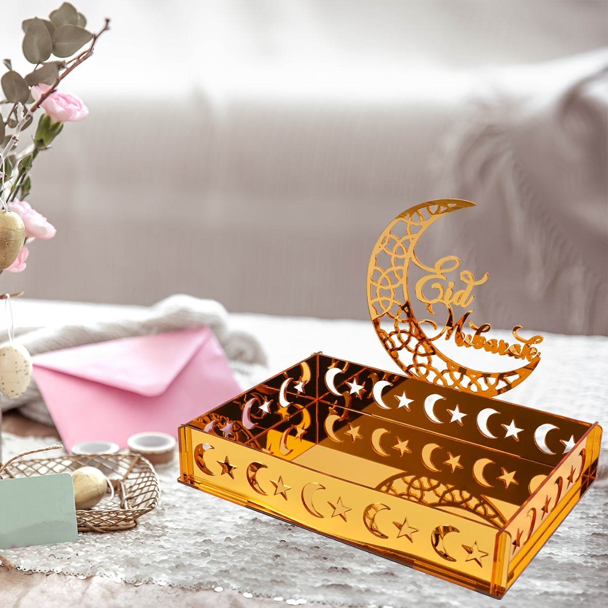 Tray - Decorative Acrylic Moon Star