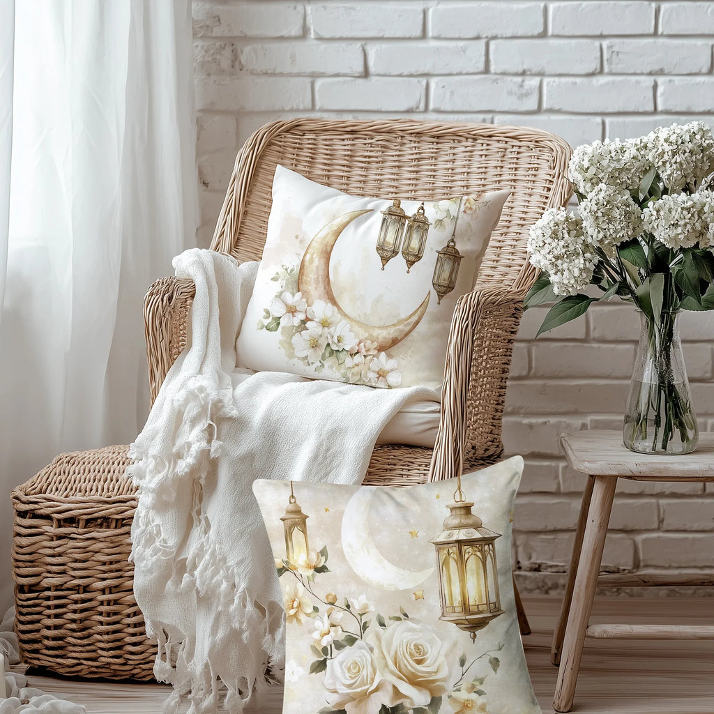 Pillow Cover - Soft Pink Polyester 45x45cm