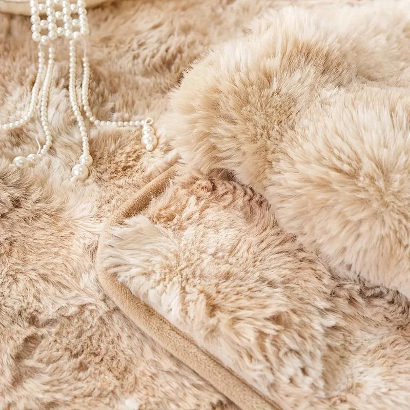 Luxurious Gradient Velvet Sofa Cover topspet