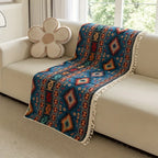 Quilted Sofa Cover - Non-Slip Thickened Ethnic Style