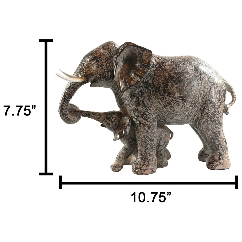 Large African Elephant Statue Gifts for Women, Big Elephant Decor Scuplture House Of Avana