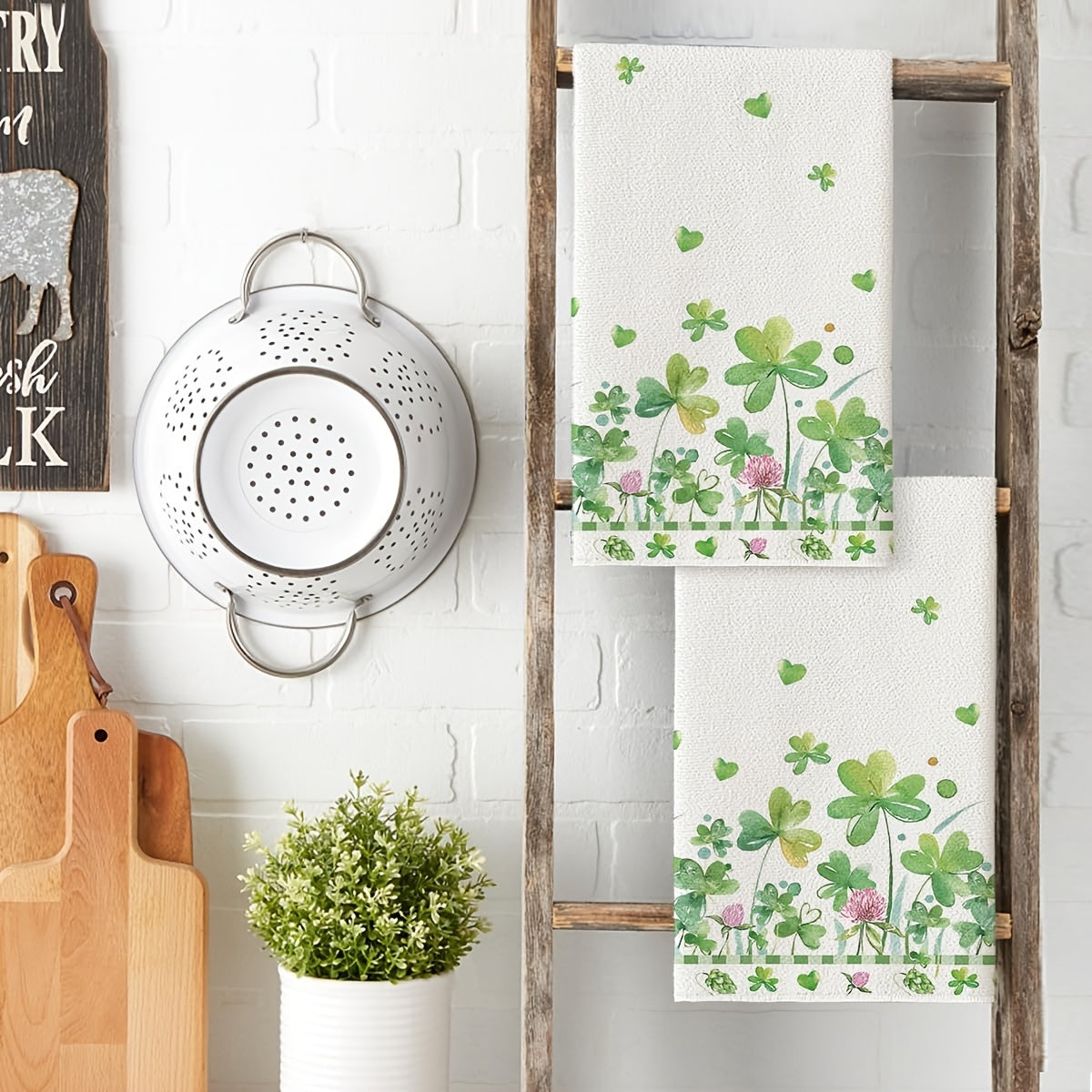 Hand Towels - Decorative Beige 24x16 Set