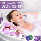 Gifts for Women, Lavender Gifts Set, 16pcs Gift Set for Women, Mom, Wife, Girlfriend, Sister, Unique for Birthday, Christmas, Valentine's Day, Mother's Day Gifts - Lavender Gift Basket Set House Of Avana