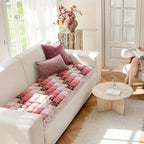 Waterproof Sofa Cover & Garden Style Patchwork Cotton Couch Pad topspet