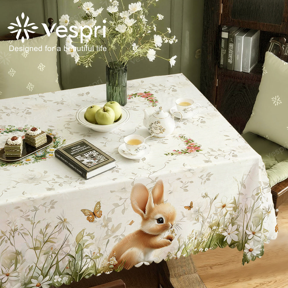 Tablecloth - Decorative Floral Round