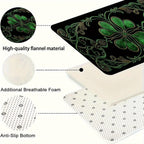 Rug - Modern Velvet Black Green