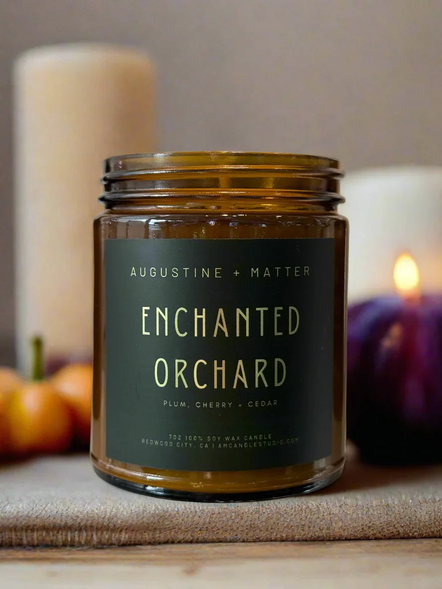 Enchanted Orchard - 7oz Soy Candle Augustine + Matter Candle Studio LLC