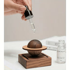 Wooden Sphere Aromatherapy Diffuser - Essential Oil Car & Home Fragrance Accessory, No Battery Required, Room Fragrance, Portable House Of Avana