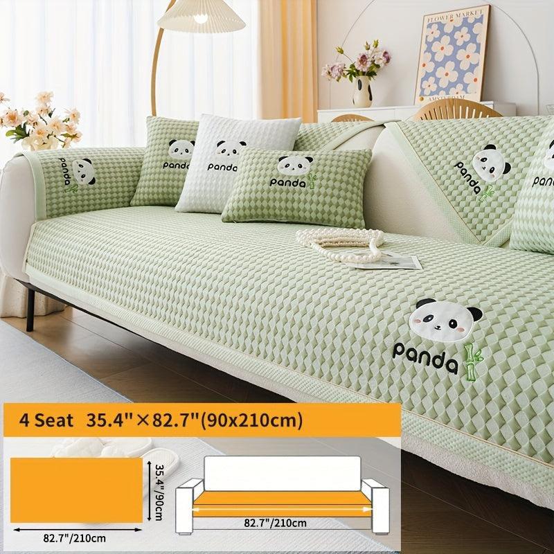 Waterproof Couch Cover, Non-Slip Panda Pattern Sofa Cover topspet