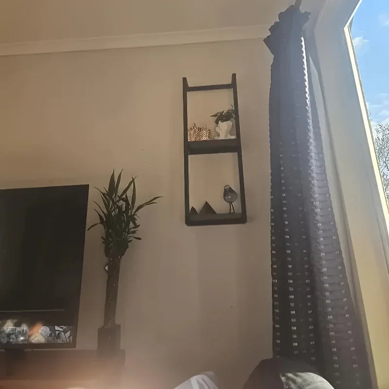 1pc French Country Style Wall-Mounted Storage Rack - Metal Towel and Bathroom Organizer with Multiple Shelves, Ideal for Living Rooms, Bathrooms, Hotels, and Homestays, Towel Rack for Bathroom House Of Avana