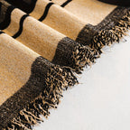 Luxurious Chenille Horse Design Sofa Cover Decor in Orange & Green topspet