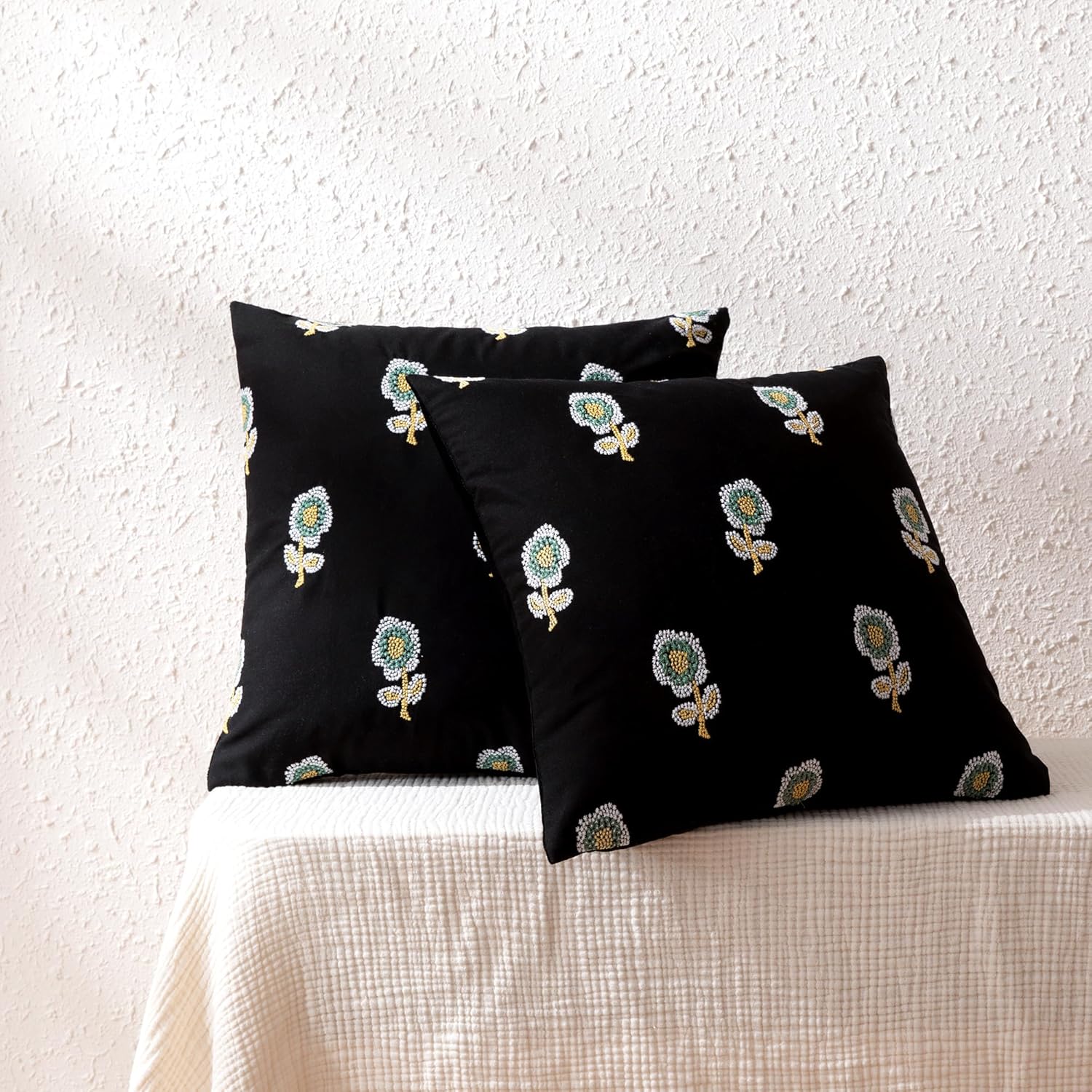 Modern Rustic Farmhouse Style Throw Pillow Covers