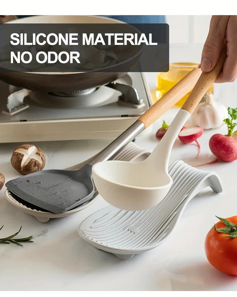 Spoon Holder - Silicone Spoon Shaped