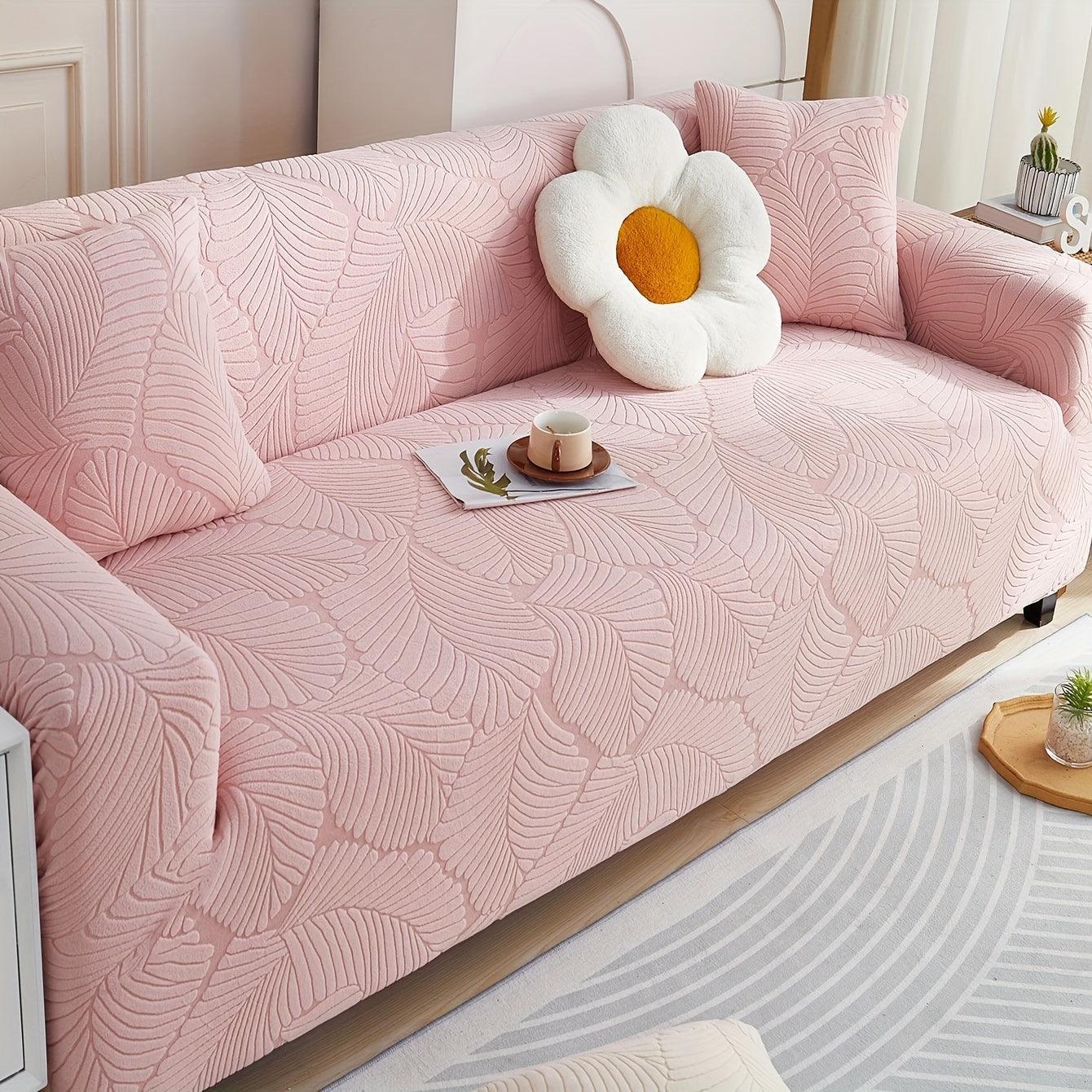 Premium Stretch Gray Couch Cover | Durable, Non-Slip & Versatile topspet