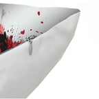 Pillow Covers - Festive Green White 4pcs