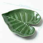 Spoon Rest - Non-Slip Ceramic Leaf