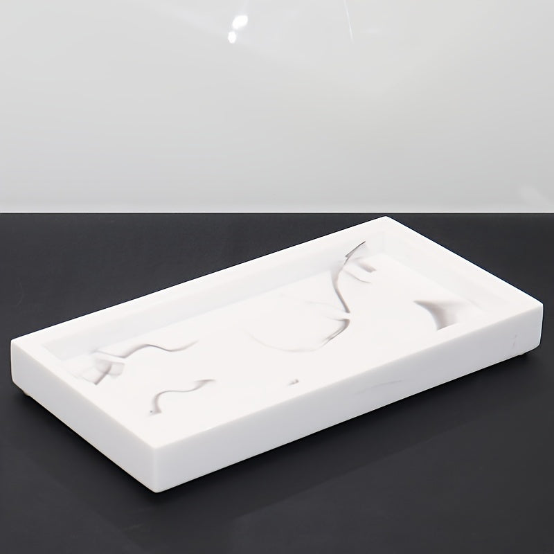 Tray - Bathroom Organizer White Small