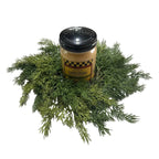84959CR4 4.5" Diameter Cedar Candle Ring