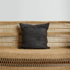 Layered Hand-Felted Merino Wool Throw Pillow Kanju Interiors