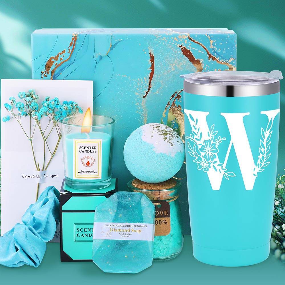 Calligraphy 26 Letters Gift Set For Best Friend Sister Daughter Aunt Mom Teacher Nurse Coworker Bestie Girlfriend Women, Encourage Mercy Get Well Feel Better Cheer Birthday Wedding Christmas Thanksgiving Heartwarming Thank Yo House Of Avana
