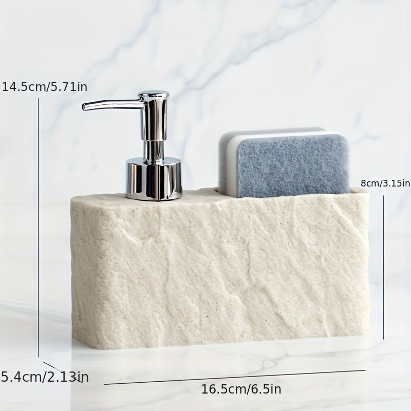 Soap Dispenser - Ceramic Black Natural