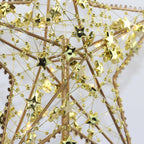 Ramadan Decoration - Star-Studded Metal with LED Lights
