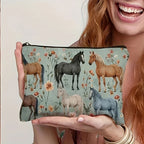 Toiletry Bag - Foldable Nylon Travel