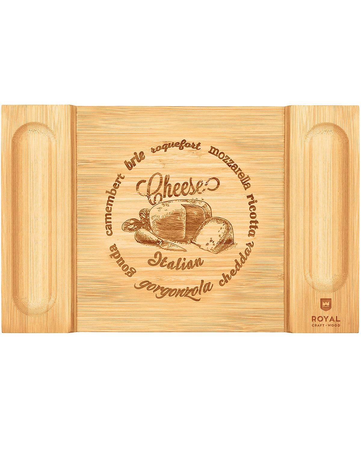 Cheese Board, 15.5” x 10” Royal Craft Wood