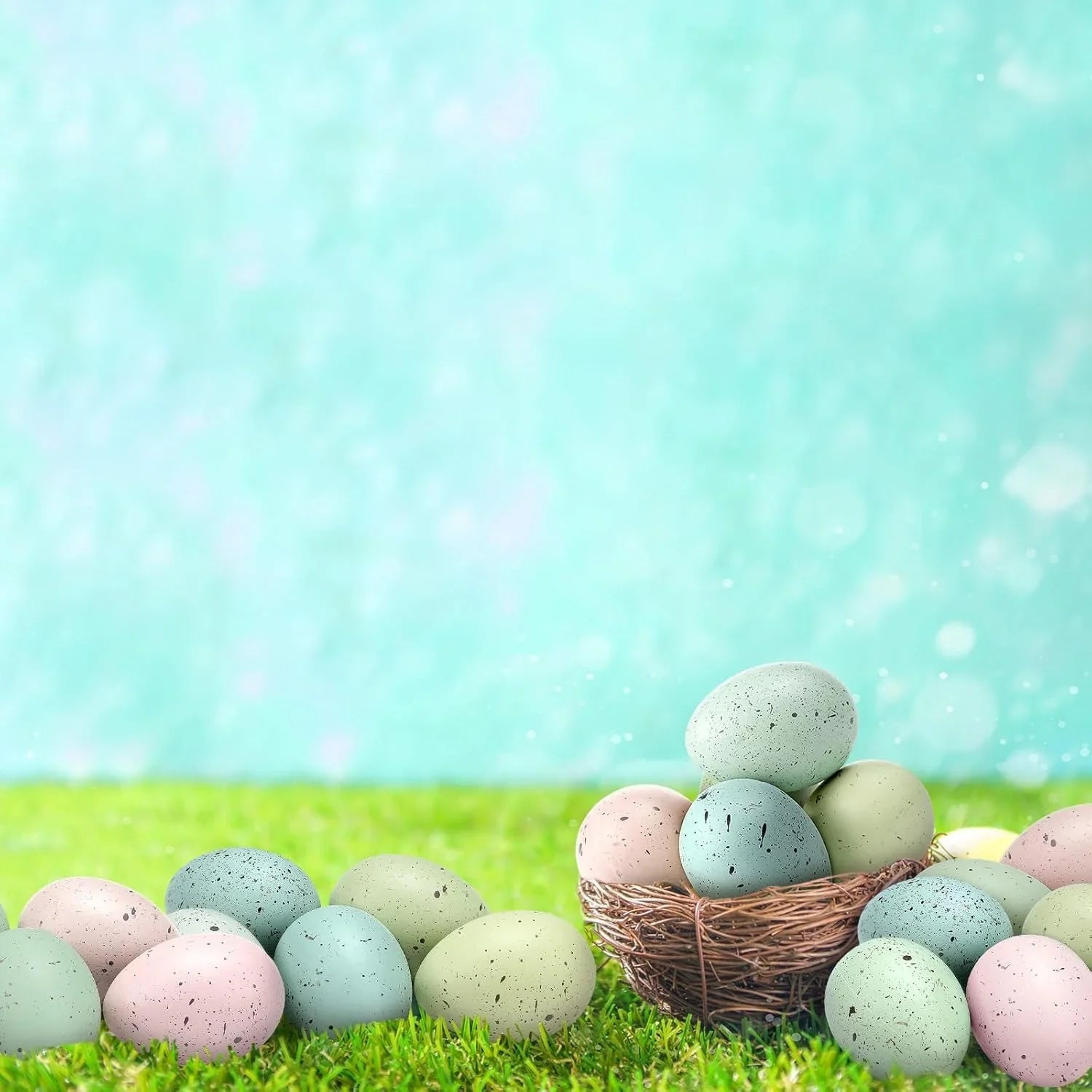 Easter Eggs - Speckled 2.4in