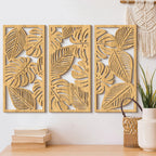 Wall Pediment - Nordic Light Wood