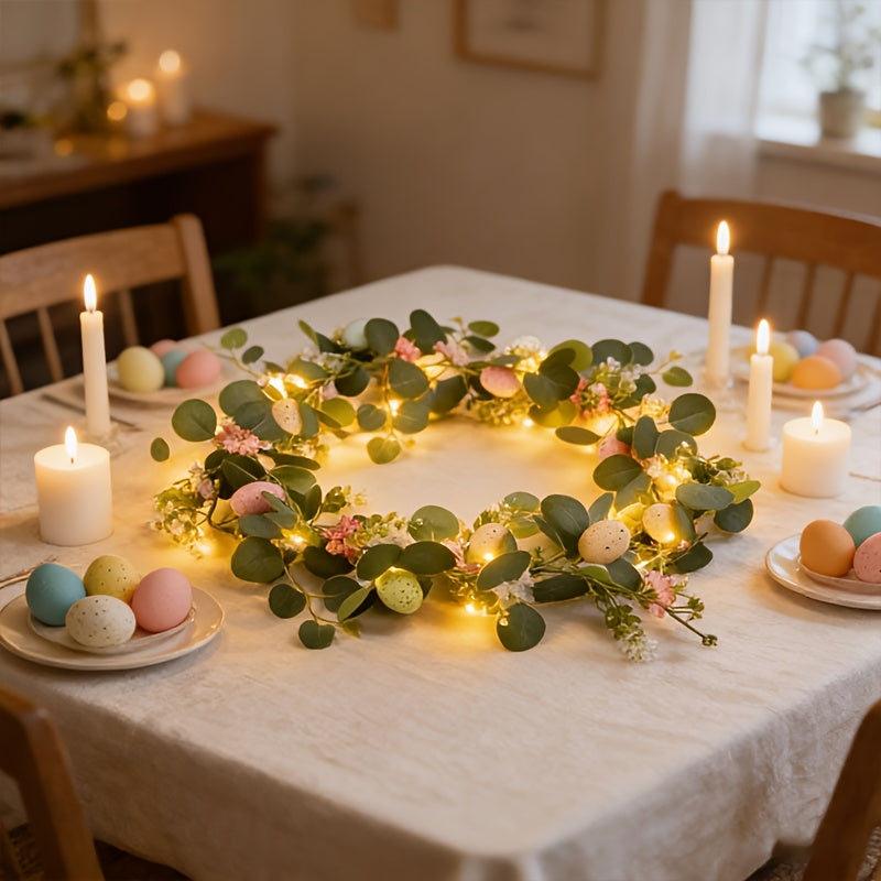 Garland - Artificial Green Eucalyptus Vine