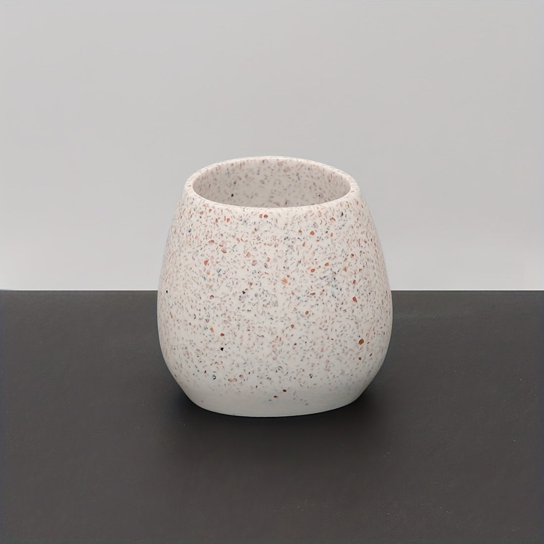 Toilet Rinse Cup - Ceramic White