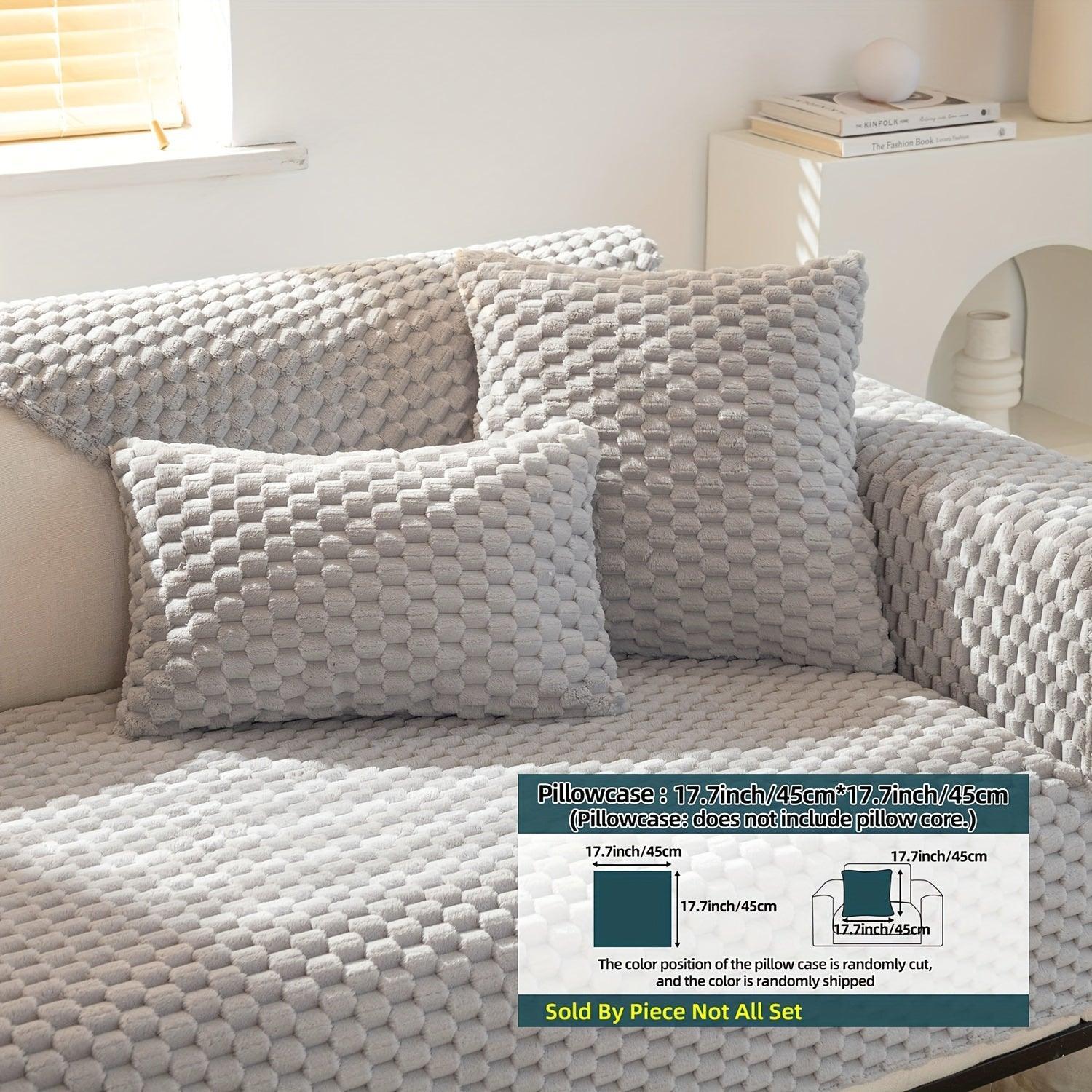 Plush Nordic Sofa Slipcover topspet