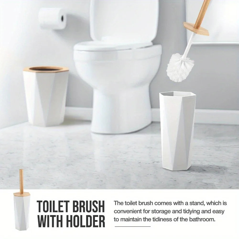 S Bathroom Accessory Sets - Includes Toothbrush Holder, Cup, Soap Dispenser, Dish, Swab Box, Lotion... - House Of Avana