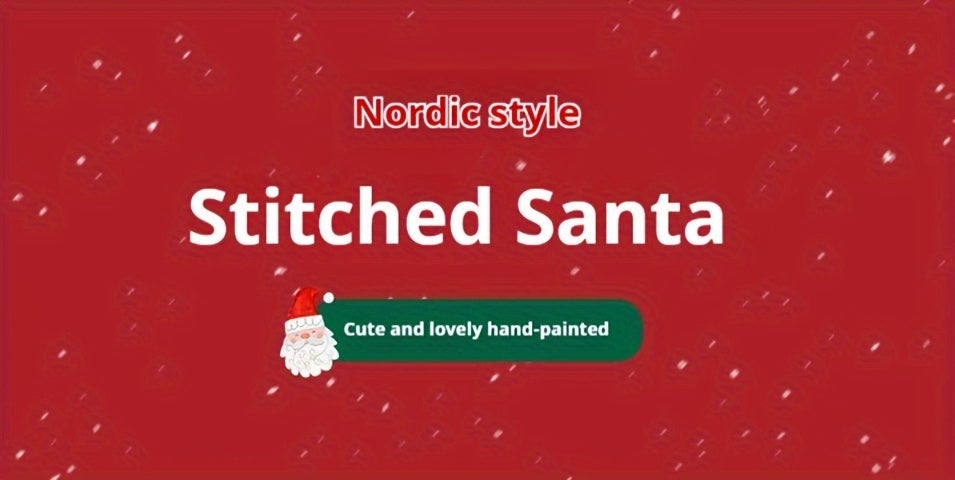 1pc Christmas Santa Claus Ceramic Napkin & Tissue Holder - Red and White Santa, Tabletop Decor for Christmas Dining, Holiday Party Centerpiece - Festive Table Decoration, Seasonal Home Accessory, Embossed Design, Highquality House Of Avana