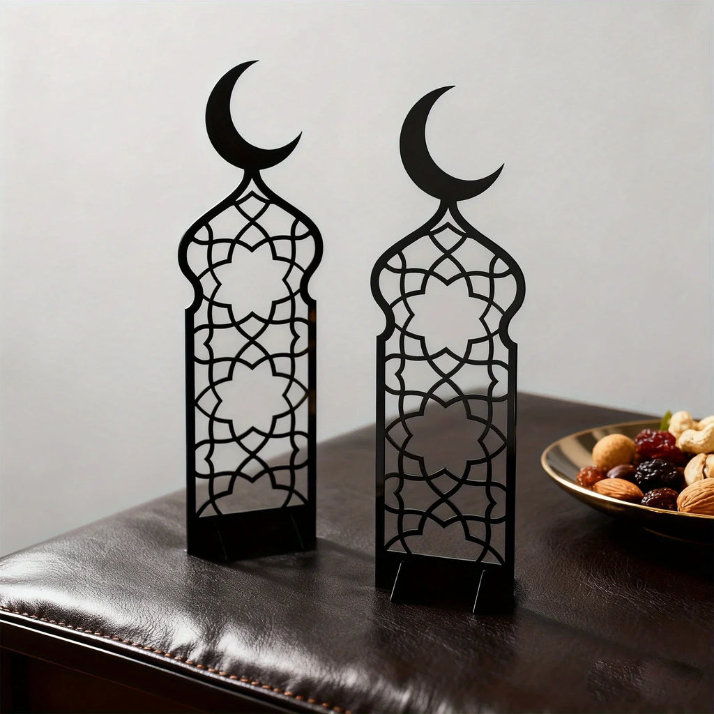 Ornament - Acrylic Flower Moon Set