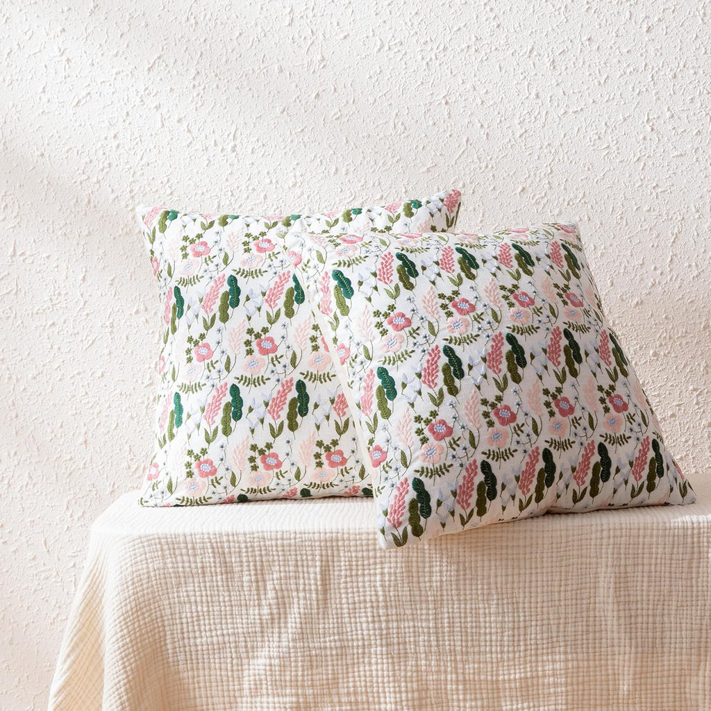 Modern Rustic Farmhouse Style Throw Pillow Covers