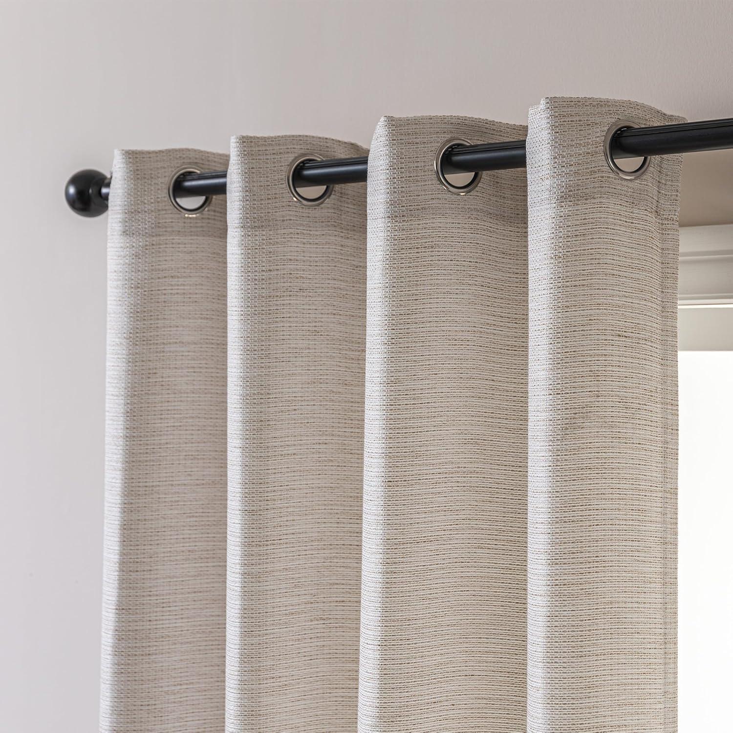 Semi-Blackout Washable Thermal Curtains for Living Room & Bedroom