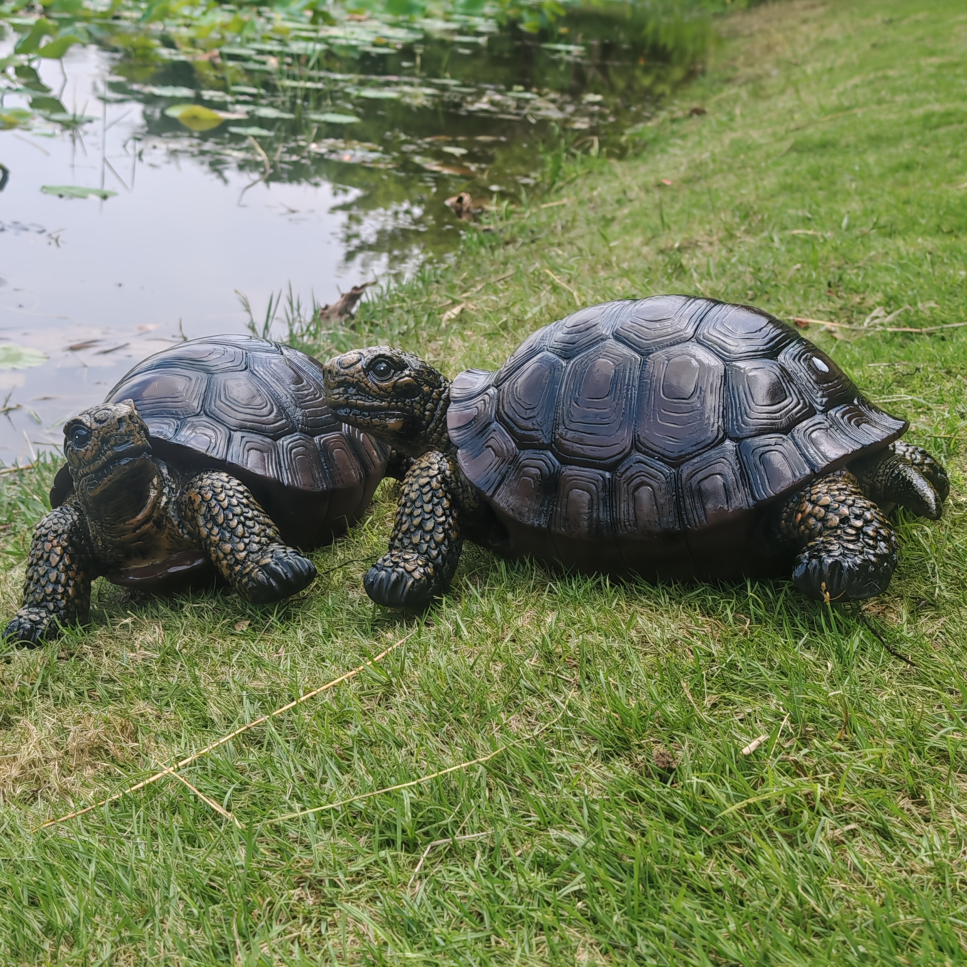 [Simulated Turtle for Home Decor] 1pc Simulated Turtle, Suitable for Home Decoration, Courtyard Decoration, Garden Decoration House Of Avana