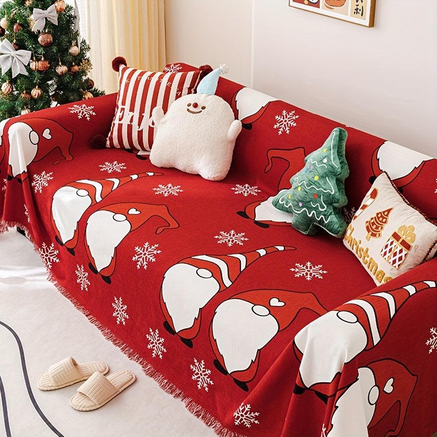 Protective Seat Cover, Christmas Chenille Couch Cove topspet
