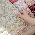 Waterproof Sofa Cover & Garden Style Patchwork Cotton Couch Pad topspet