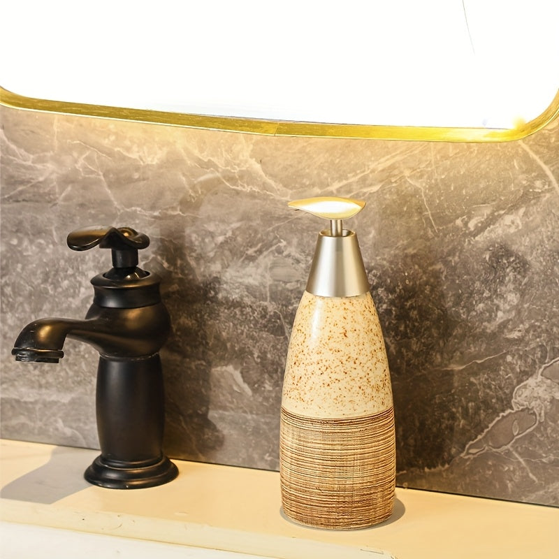 Pump Bottle - Manual Plastic Refillable