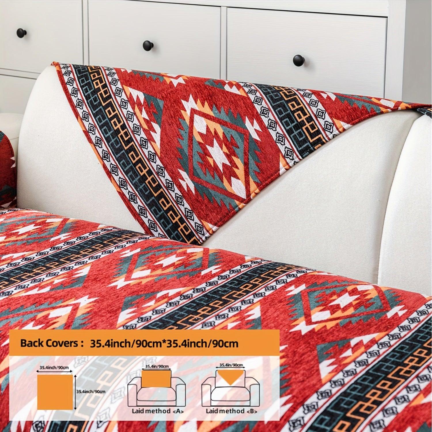 Linen Couch Slipcover | Boho Dog Proof Couch Slipcovers for All-Season topspet