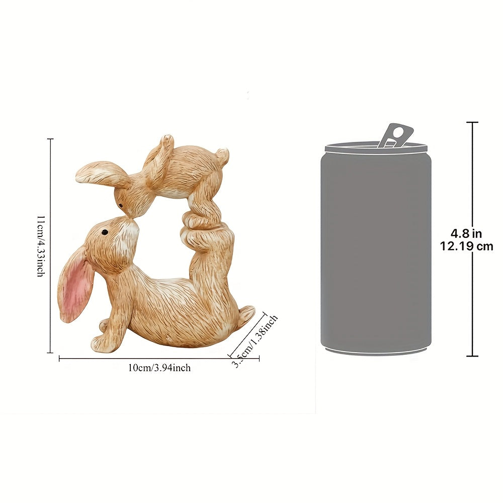 Rabbit Sculpture - Affectionate Warm White