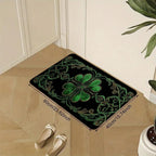 Rug - Modern Velvet Black Green