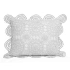 Hand Made Crochet Cotton Boudoir Pillow Mélange Home