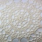 Hand Made Crochet Cotton Neckroll Pillow Mélange Home