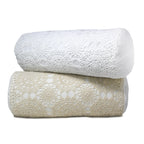 Hand Made Crochet Cotton Neckroll Pillow Mélange Home